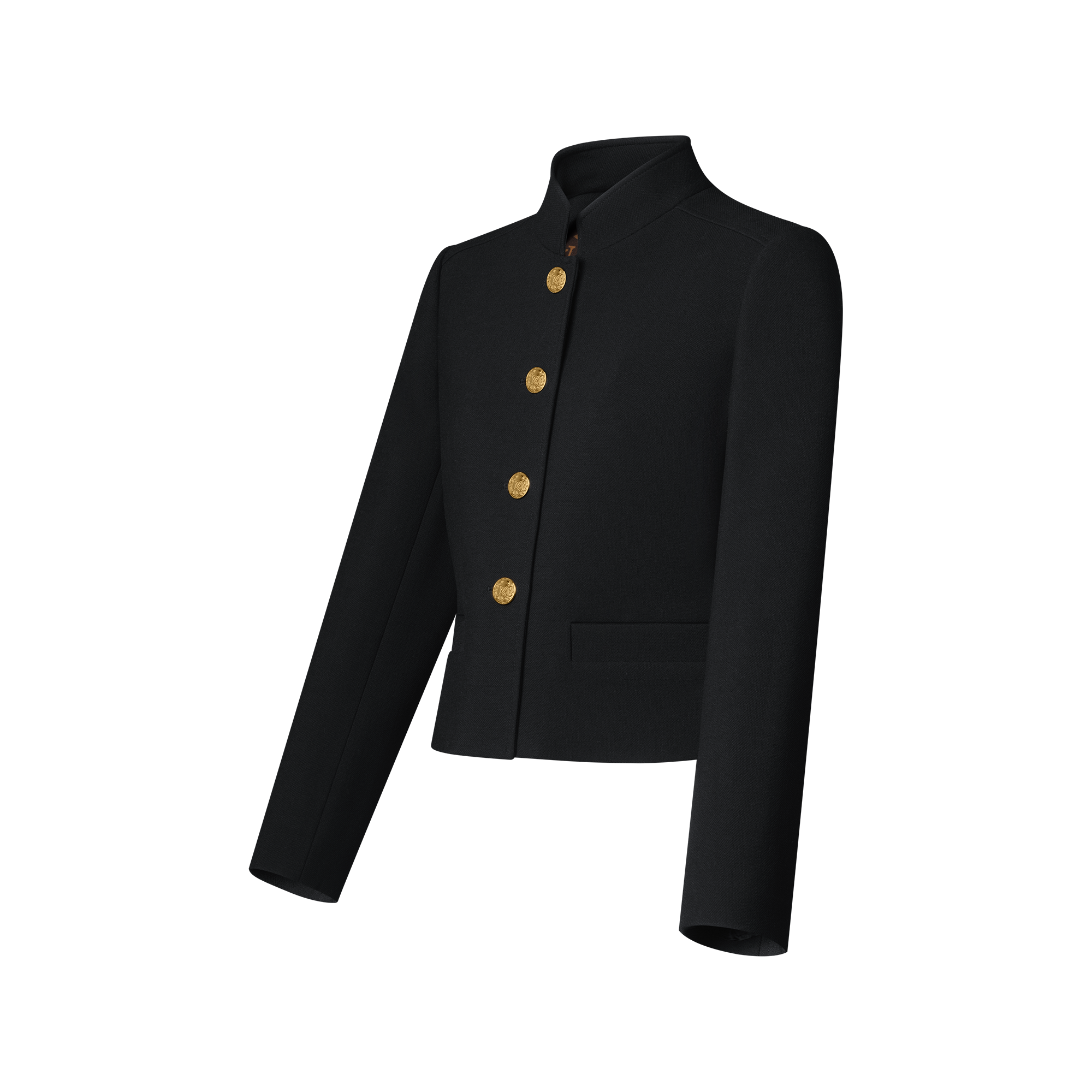 LV Button Officer Jacket - Women - Ready-to-Wear | LOUIS VUITTON ®